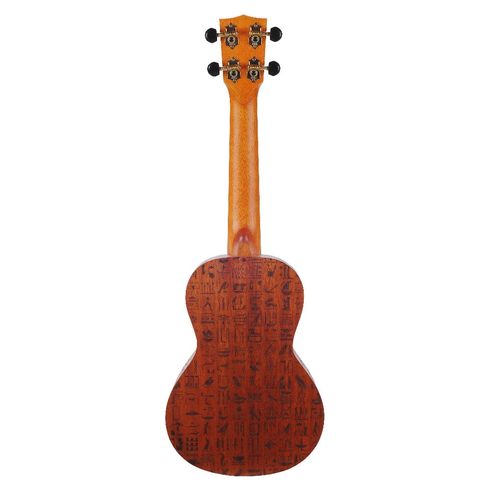 Mahalo Artist Elite Series Laser Engraved Concert Ukulele With Bag - Image 5