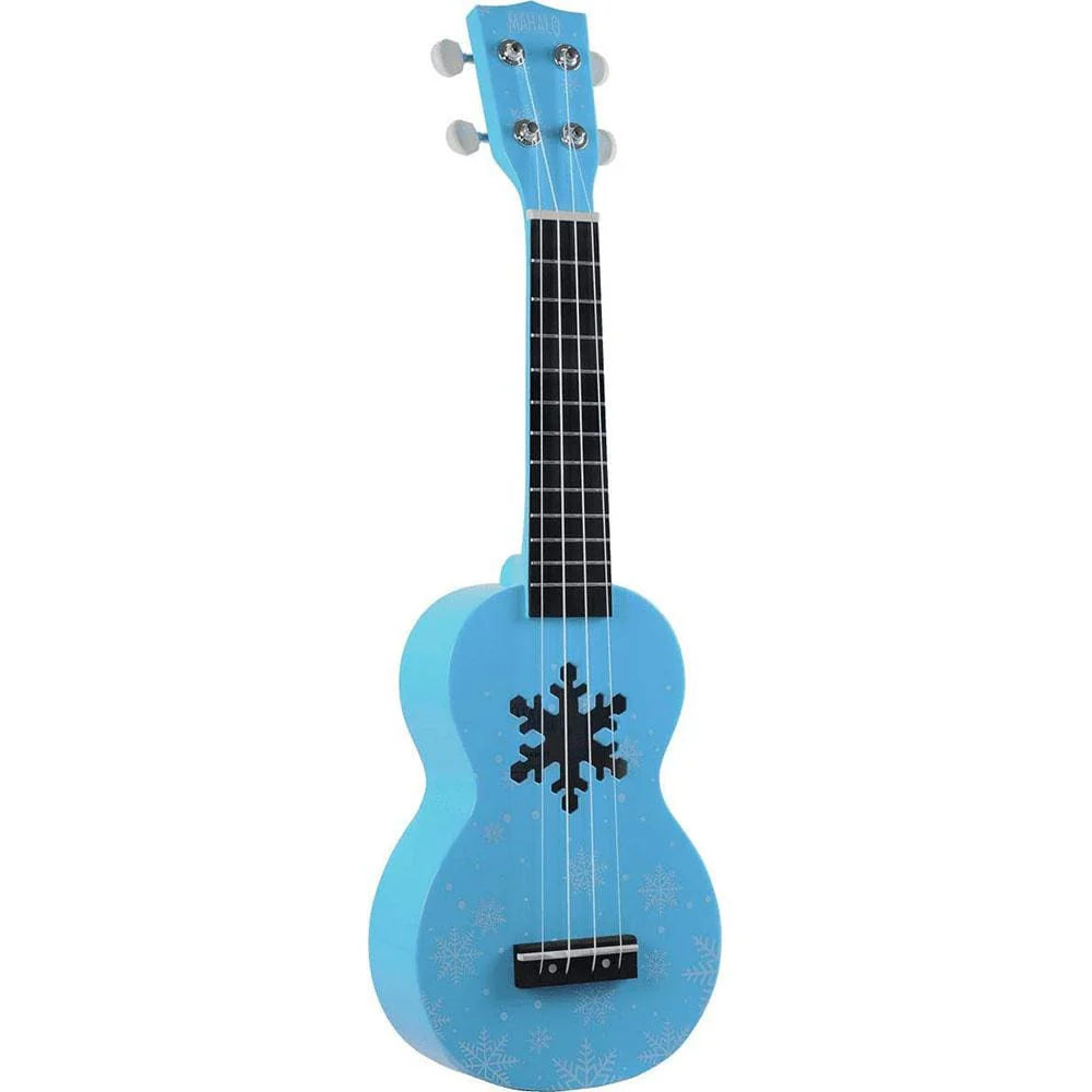 Mahalo MD1SNBU Soprano Snow Ukulele With Bag- Glacier Blue - Image 3