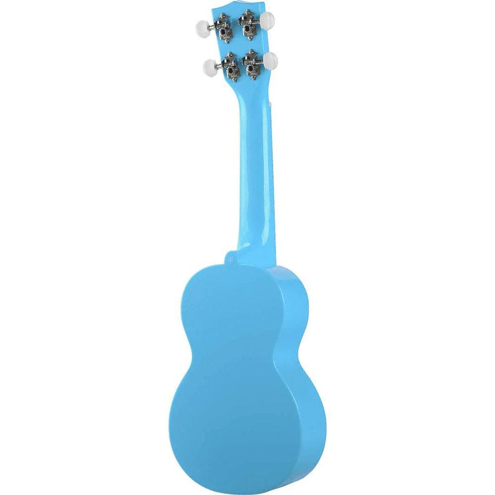 Mahalo MD1SNBU Soprano Snow Ukulele With Bag- Glacier Blue - Image 4