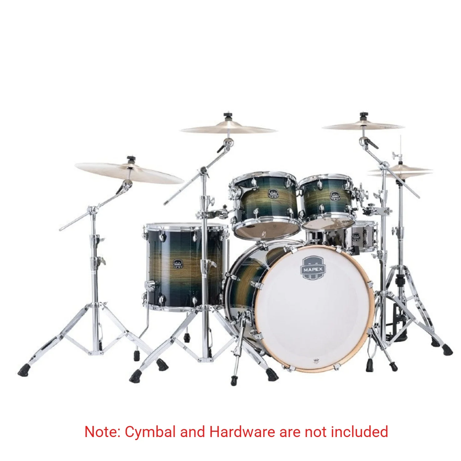 Mapex AR529S Armory Series 5 pcs Hybrid Shell Pack Drum Set - Image 7