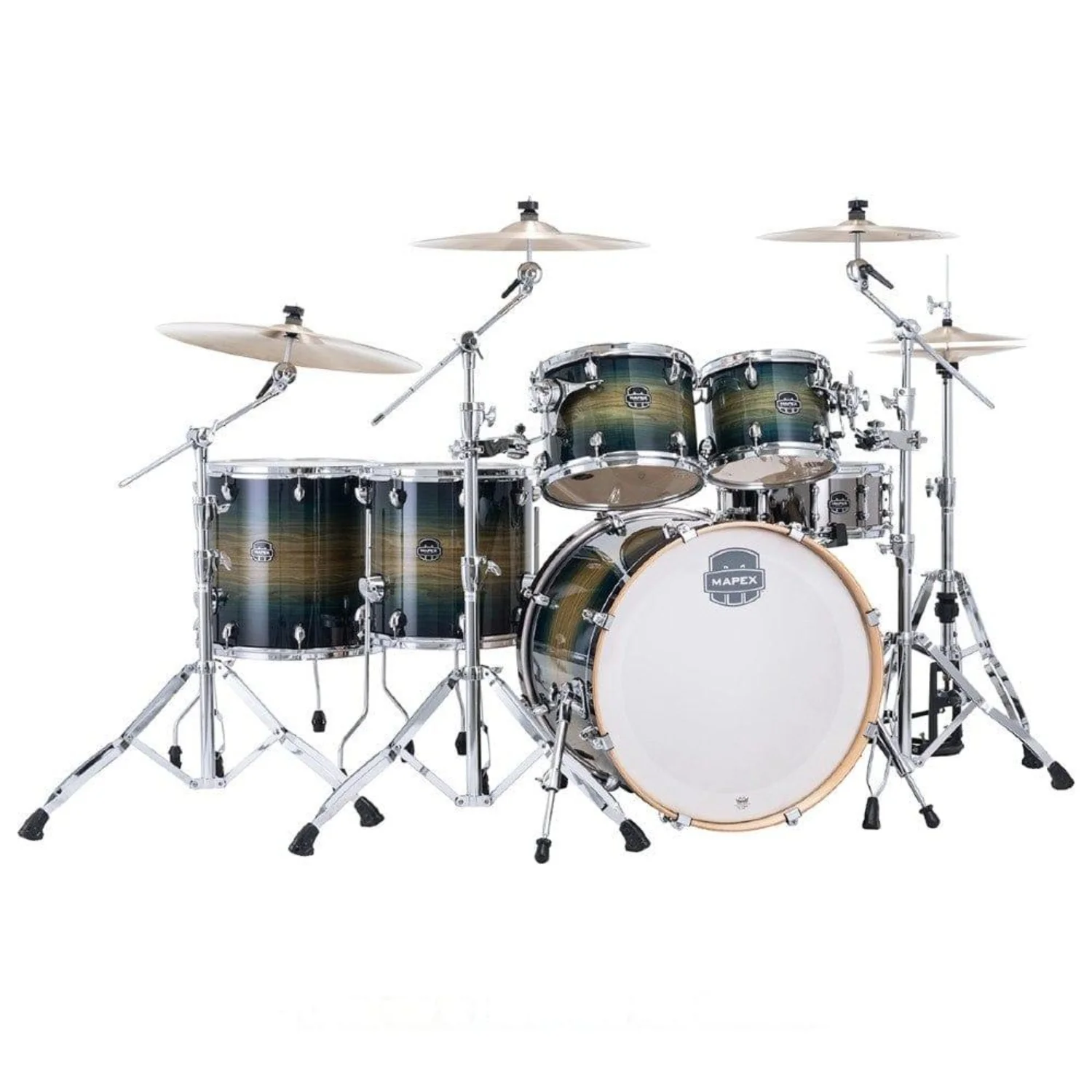 Mapex AR628S Armory Series 6 pcs Hybrid Shell Pack Drum Set