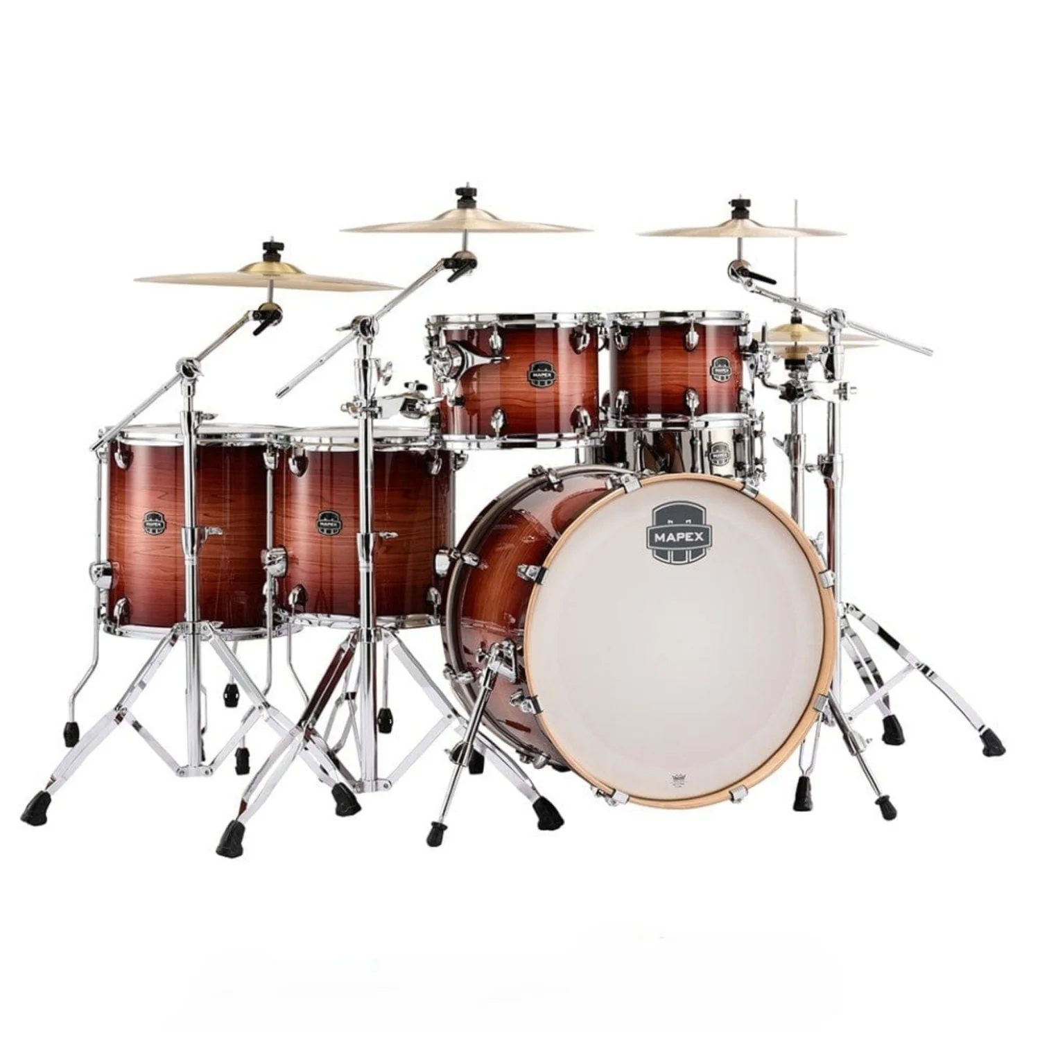 Mapex AR628S Armory Series 6 pcs Hybrid Shell Pack Drum Set - Image 3