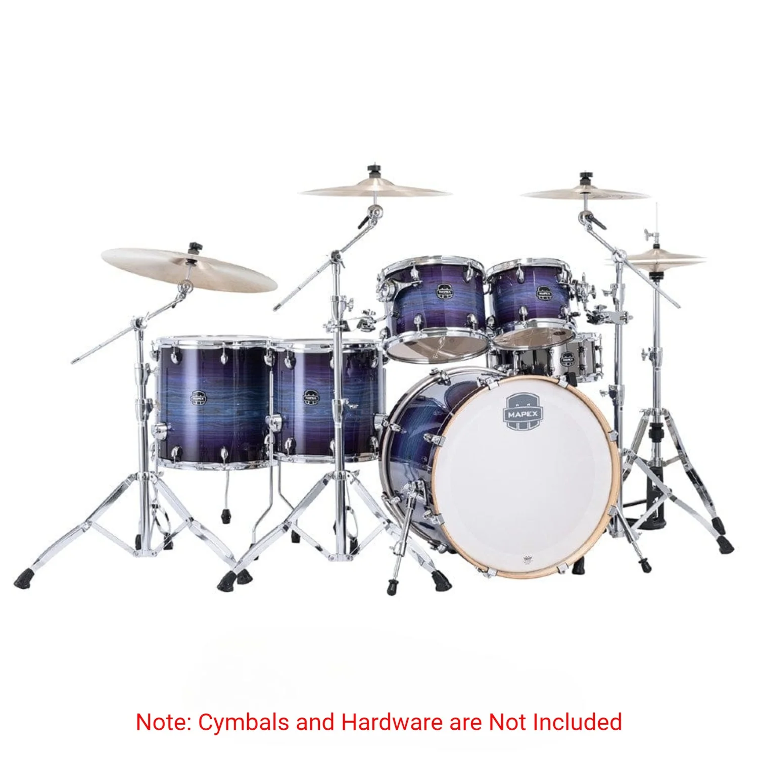 Mapex AR628S Armory Series 6 pcs Hybrid Shell Pack Drum Set - Image 6