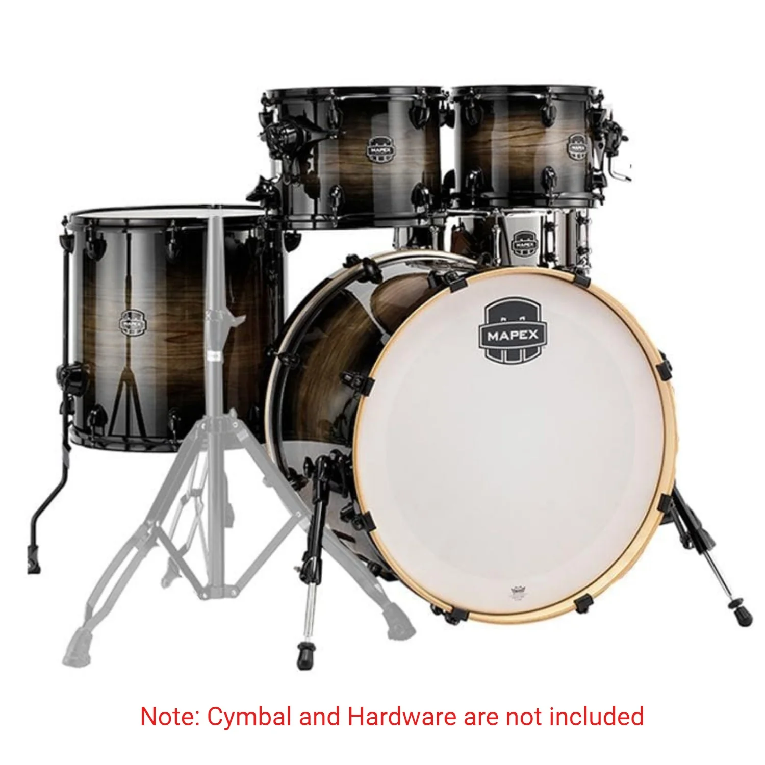 Mapex Armory AR529S 5-Piece Shell Acoustic Drumkit - Image 4