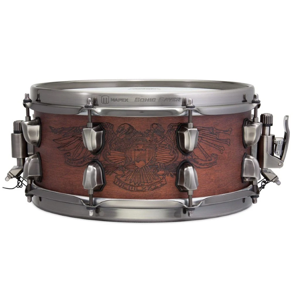 Mapex BPMW255LWH 12x5.5 Inch Black Panther Warbird Chris Adler Snare Drum
