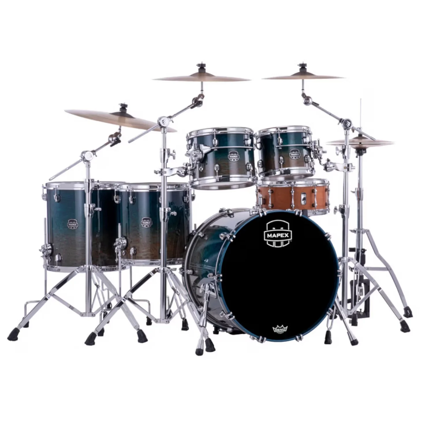 Mapex Saturn Evolution 5 Piece Shell Pack Acoustic Drum Kit - Image 6