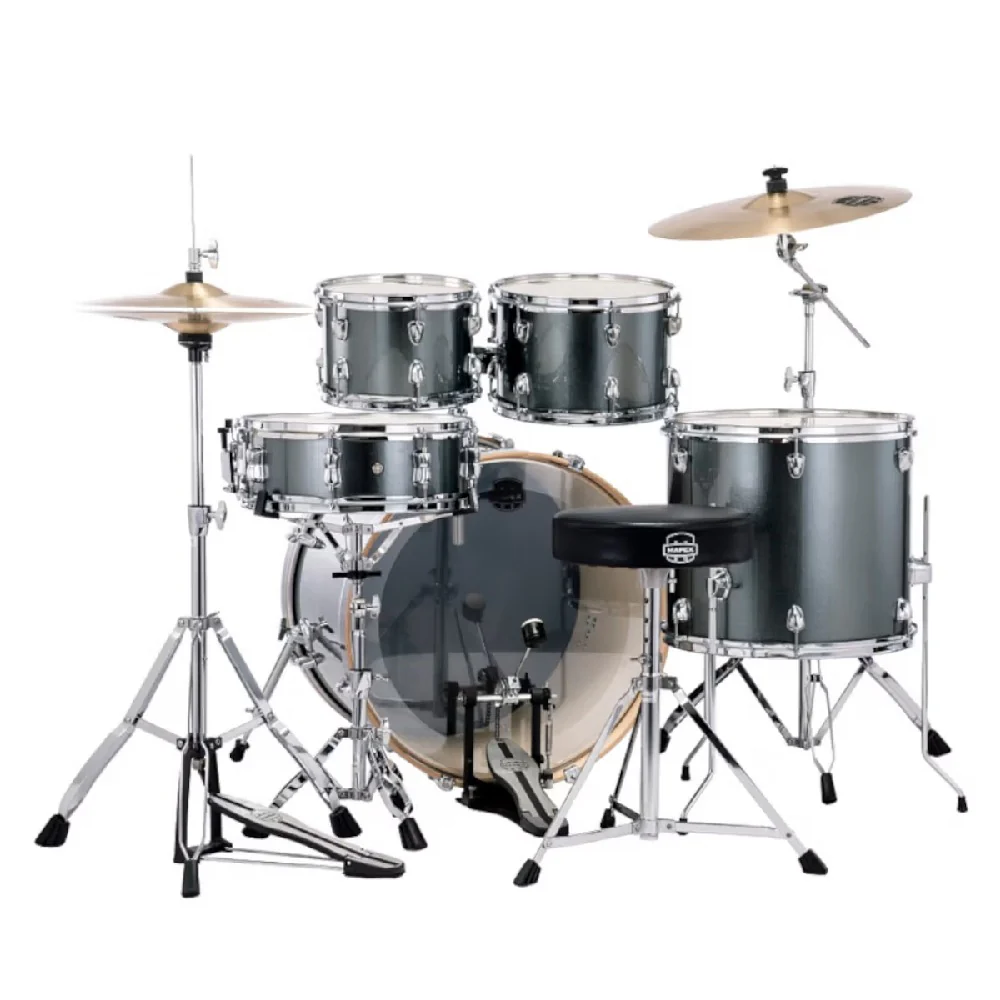 Mapex Venus 5 Piece Acoustic Drum Set with Hardware & Throne - Image 11