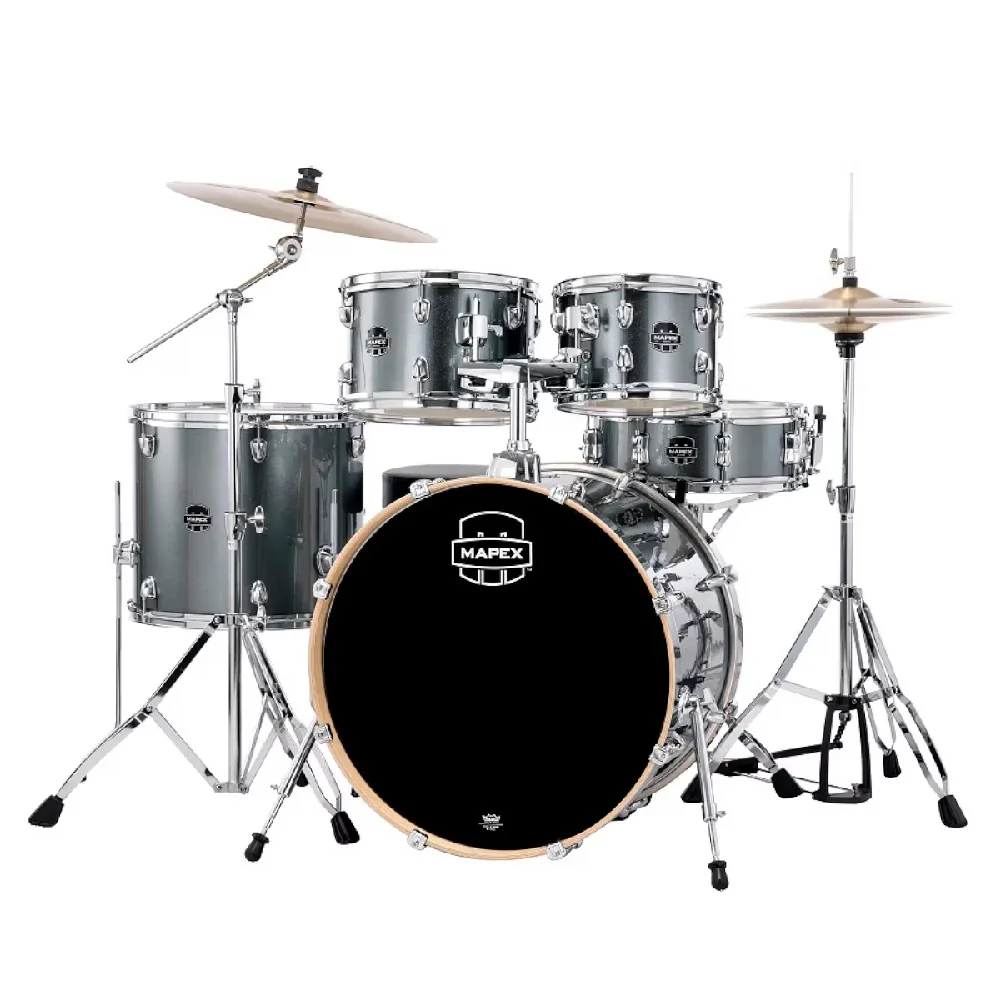 Mapex Venus 5 Piece Acoustic Drum Set with Hardware & Throne - Image 12
