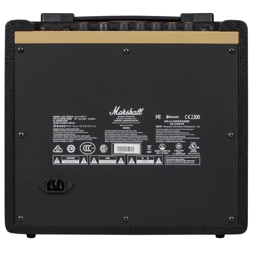 Marshall Code 25 25-Watt Combo Guitar Amplifier - Image 3