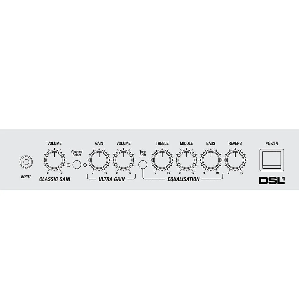Marshall DSL-1CR 1W Tube Combo Guitar Amplifier - Image 7