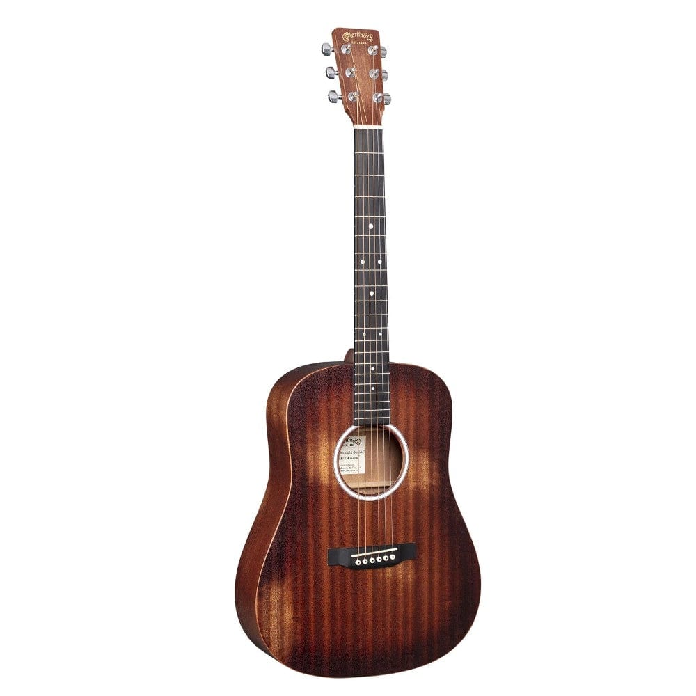 Martin DJR 10E Streetmaster Dreadnought Junior Electro Acoustic Guitar with Gig Bag- Satin Sunburst