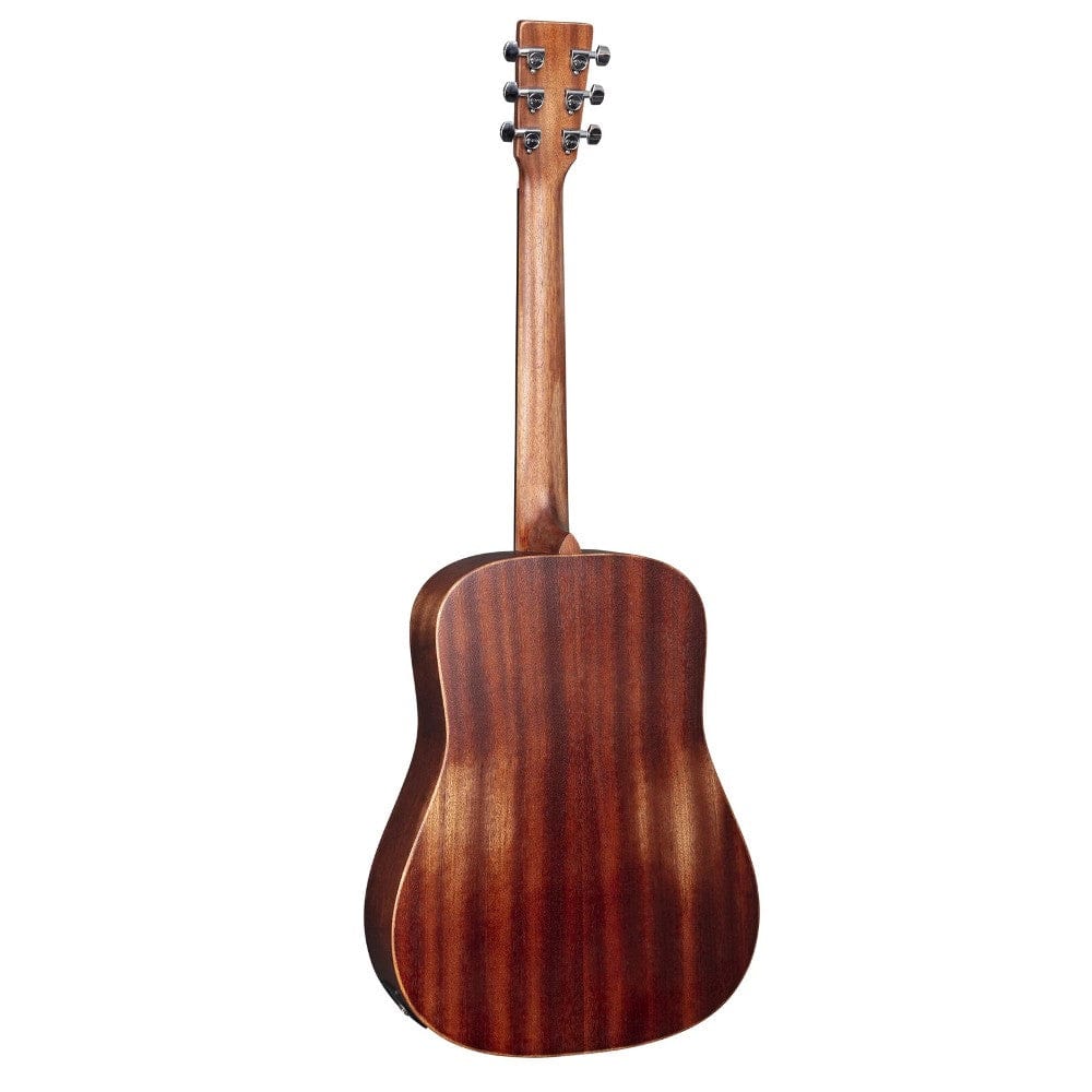 Martin DJR 10E Streetmaster Dreadnought Junior Electro Acoustic Guitar with Gig Bag- Satin Sunburst - Image 2