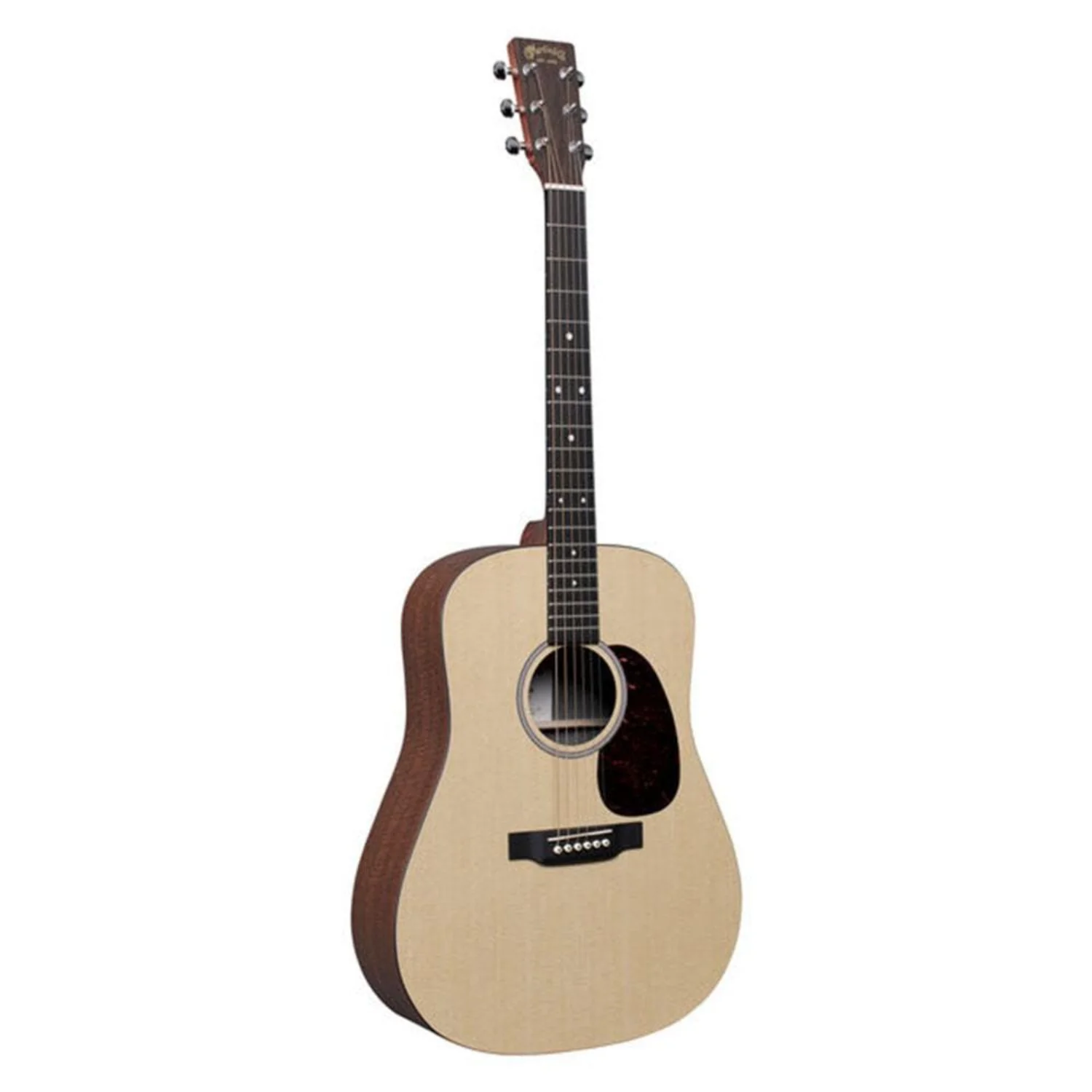 Martin DX1E Dreadnought Semi Acoustic Guitar with Gig Bag - Image 12
