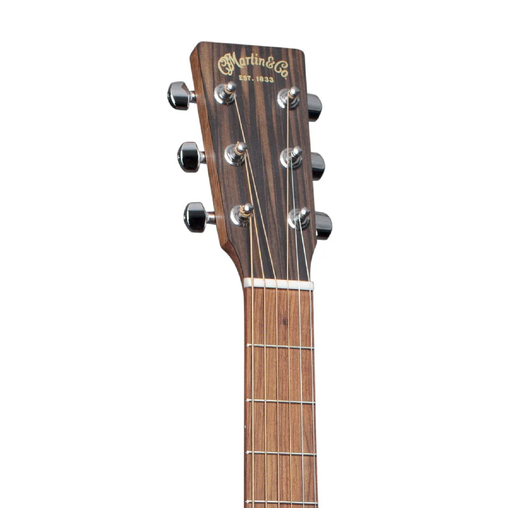 Martin DX2E Dreadnought Semi Acoustic Guitar with Gig Bag - Image 9