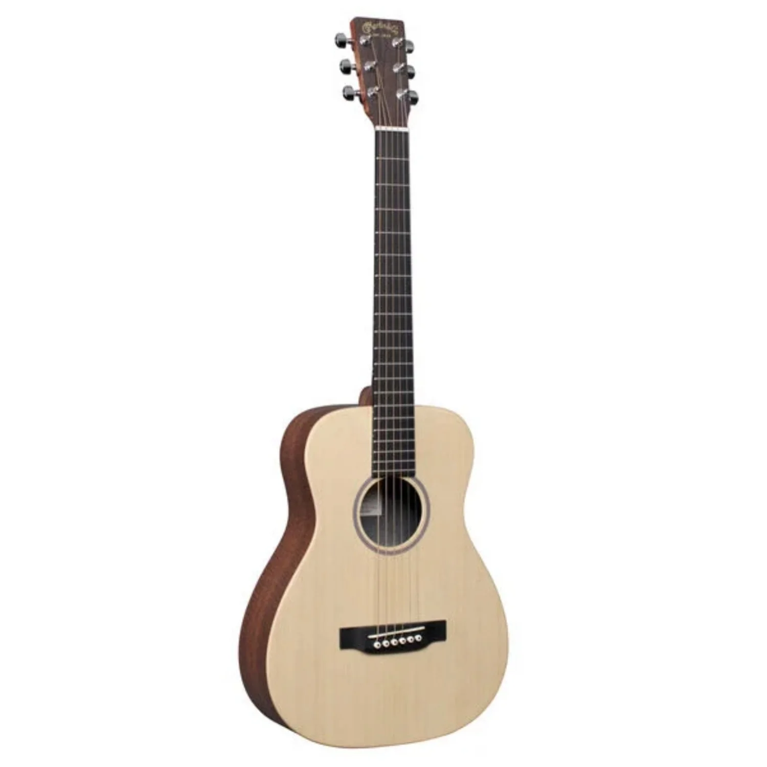 Martin LX1E Little Martin Electro Acoustic Guitar with Gig Bag - Natural - Image 9
