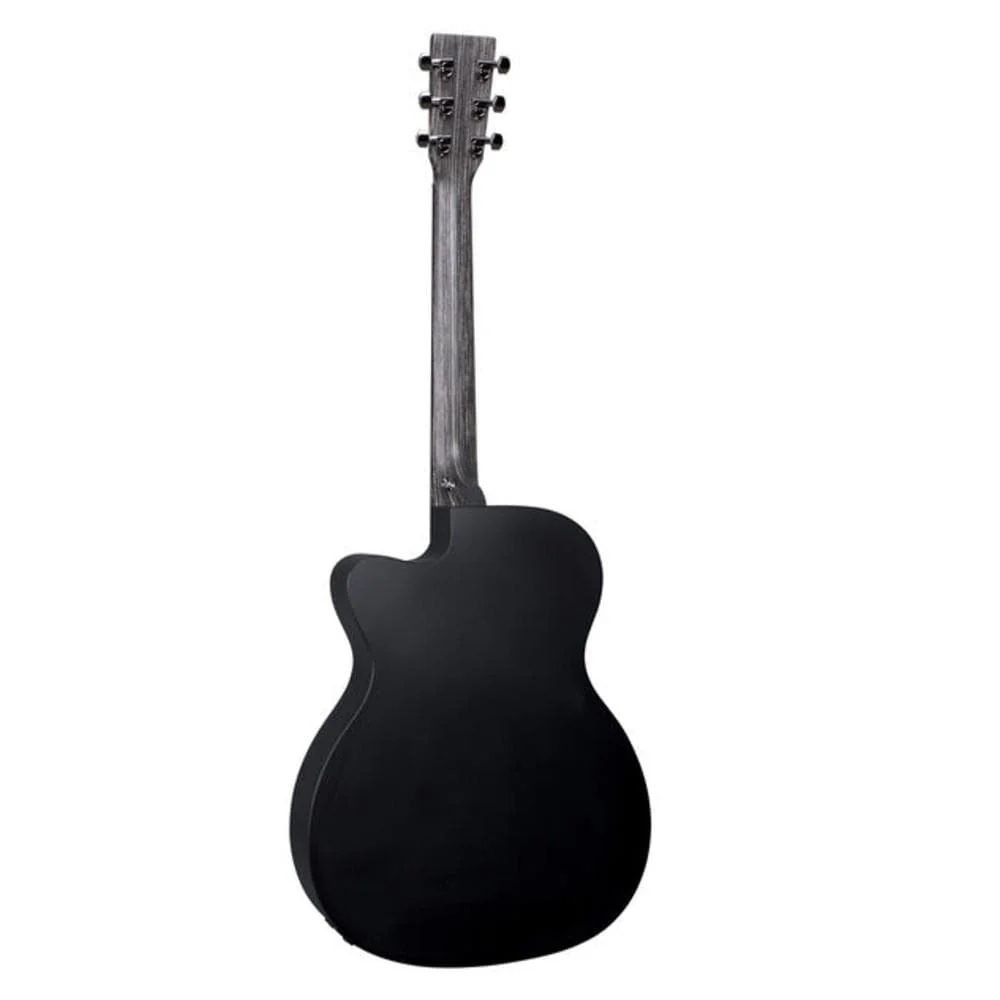 Martin OMC X1E 6 String Electro Acoustic Guitar with Gig Bag - Black - Image 2