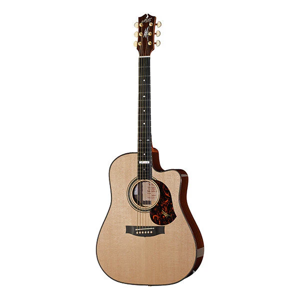 Maton EM100C Messiah Dreadnought Cutaway Electro Acoustic Guitar - Natural Polish