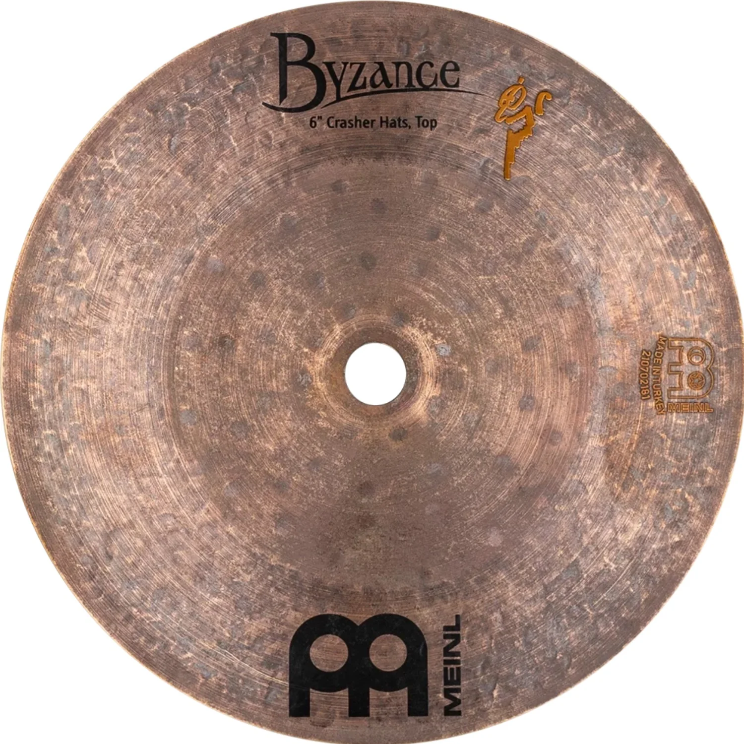 Meinl AC-6Crasher Artist Concept Model 6"/6" Crasher Hats Cymbals - Image 3