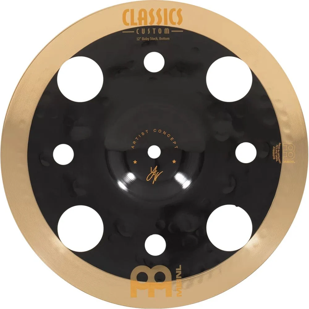 Meinl AC-BABY Artist Concept Model Baby Stack Luke Holland Cymbals - Image 9