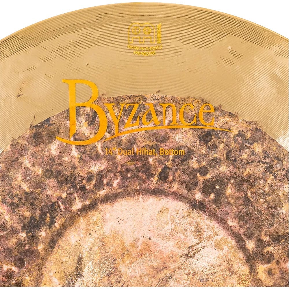 Meinl B14DUH Byzance 14" Dual Hi-Hat Cymbals - Image 7