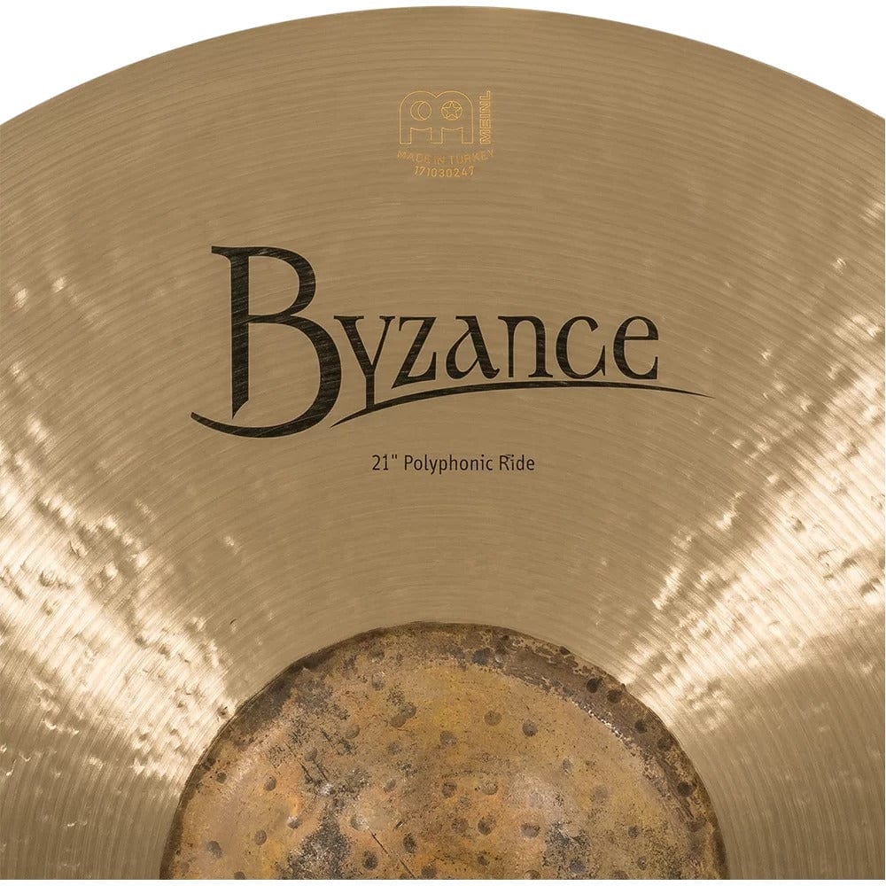 Meinl B21POR Byzance 21" Traditional Polyphonic Ride Cymbals - Image 6