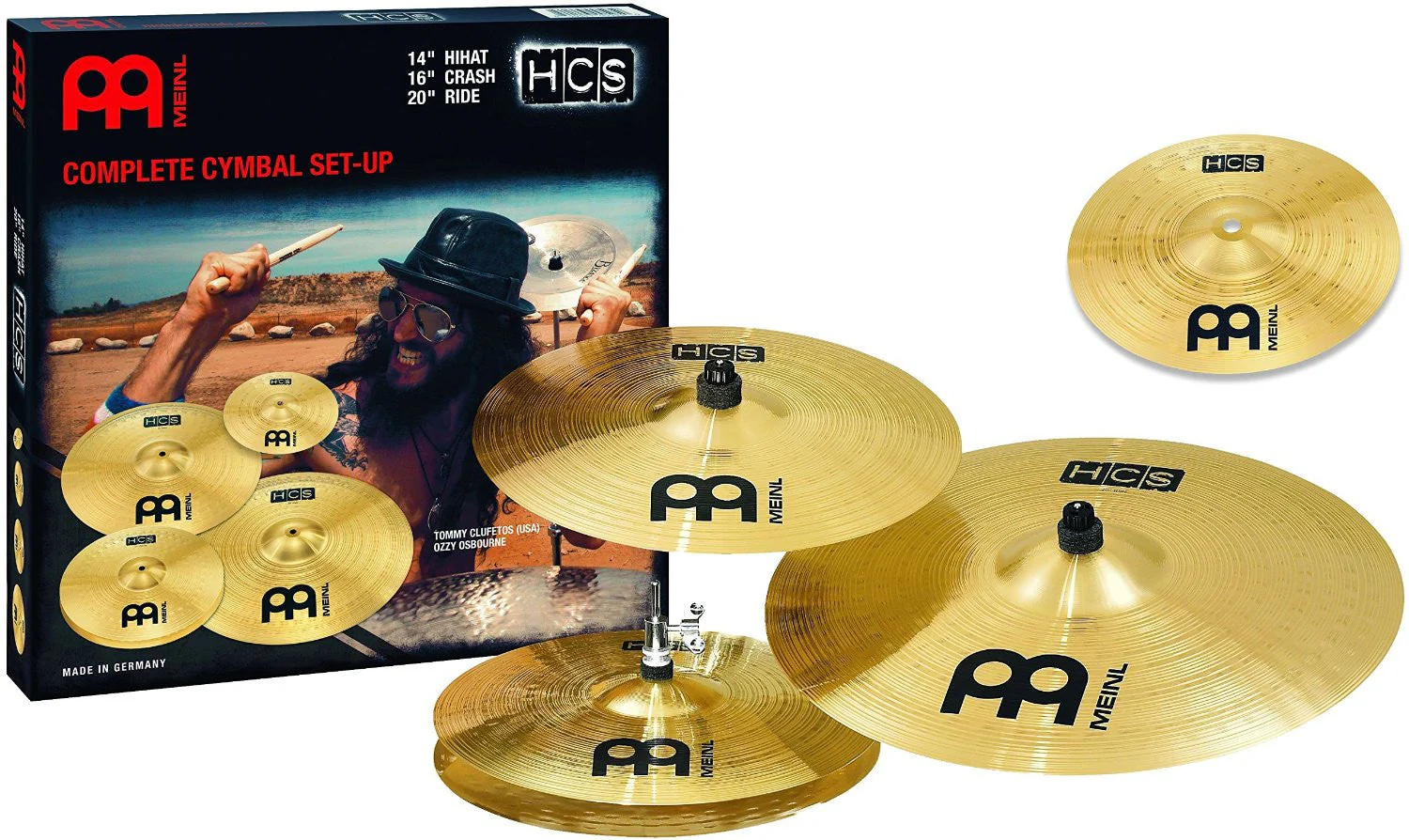 Meinl Cymbals HCS141620 HCS Cymbal Box Set Pack
