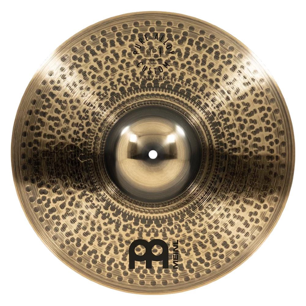 Meinl Cymbals PAC18MTC Pure Alloy Custom 18 Inch Medium Thin Crash Cymbal