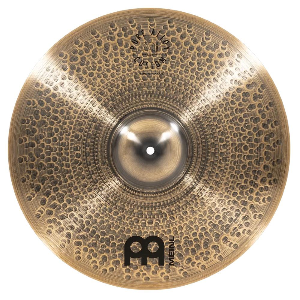 Meinl Cymbals PAC19MTC Pure Alloy Custom 19 Inch Medium Thin Crash Cymbal