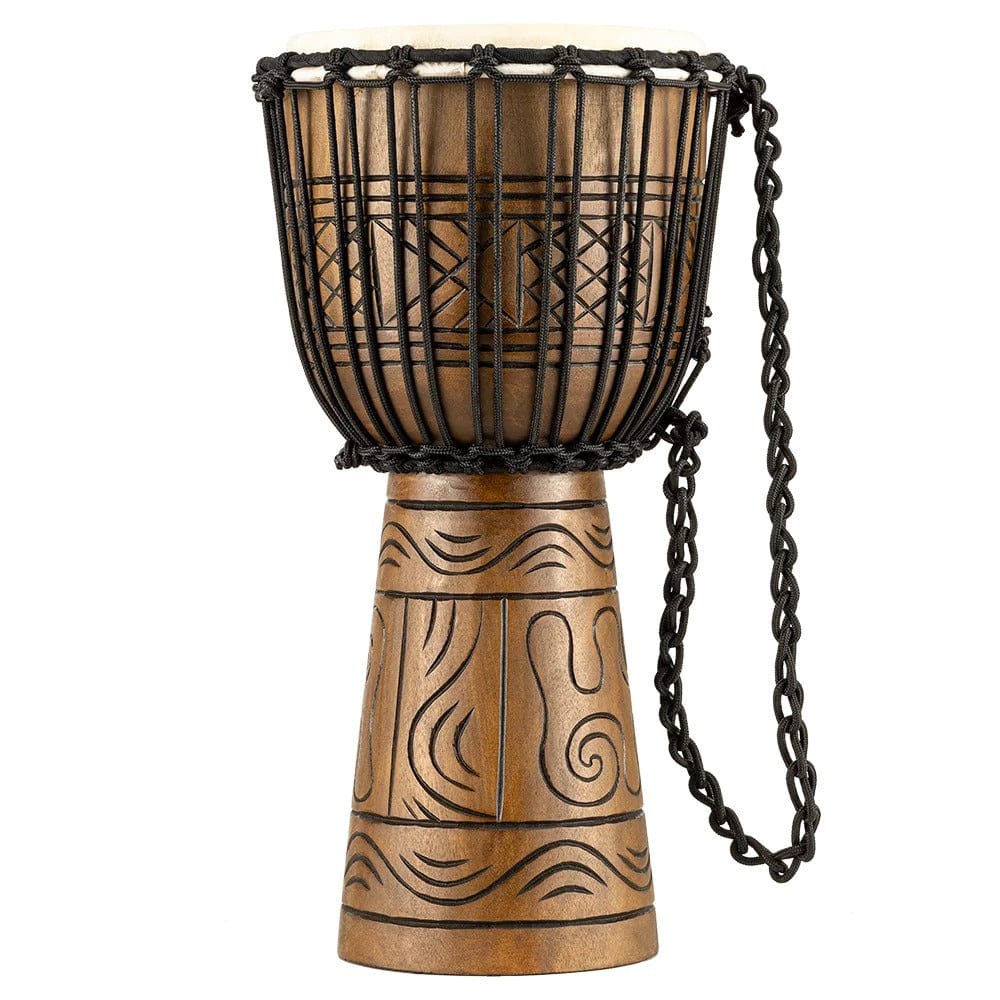 Meinl HDJ17-M 10" Headliner Series Artifact Series Rope Tuned Djembe - Image 2