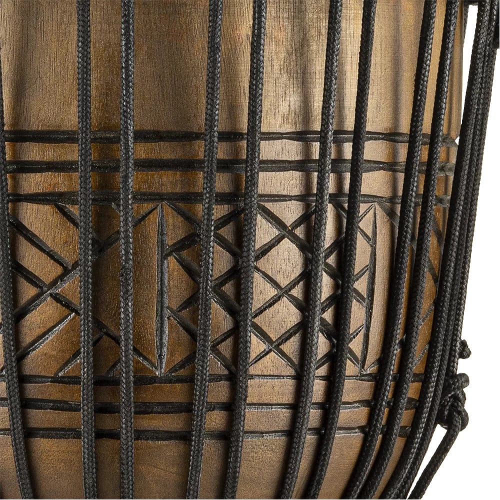 Meinl HDJ17-M 10" Headliner Series Artifact Series Rope Tuned Djembe - Image 6