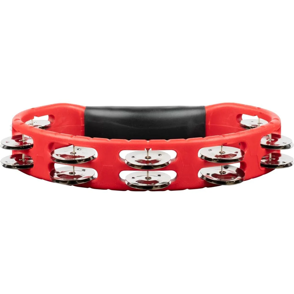 Meinl HTMT1 Headliner Series Plastic Stainless Steel Jingles 2 Rows Tambourine - Image 10