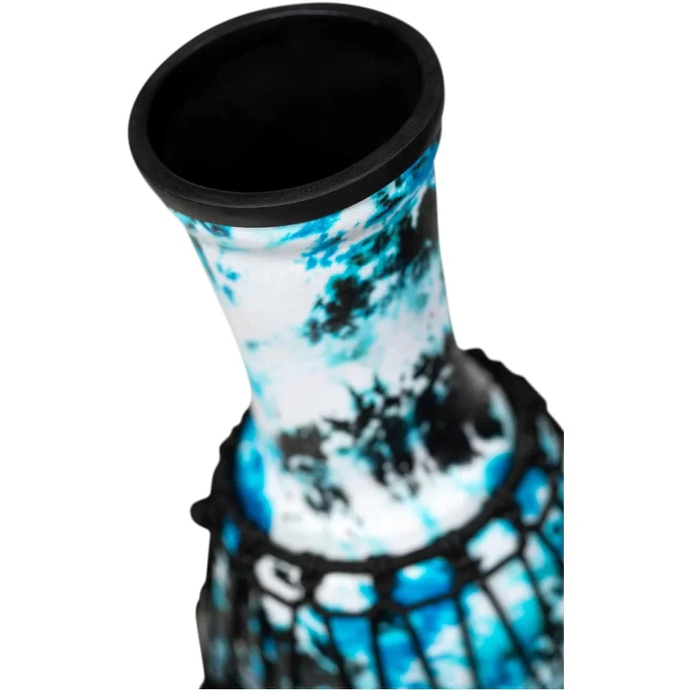 Meinl JRD-GB 7" Jr. Series Synthetic Djembe - Galactic Blue Tie Dye - Image 5