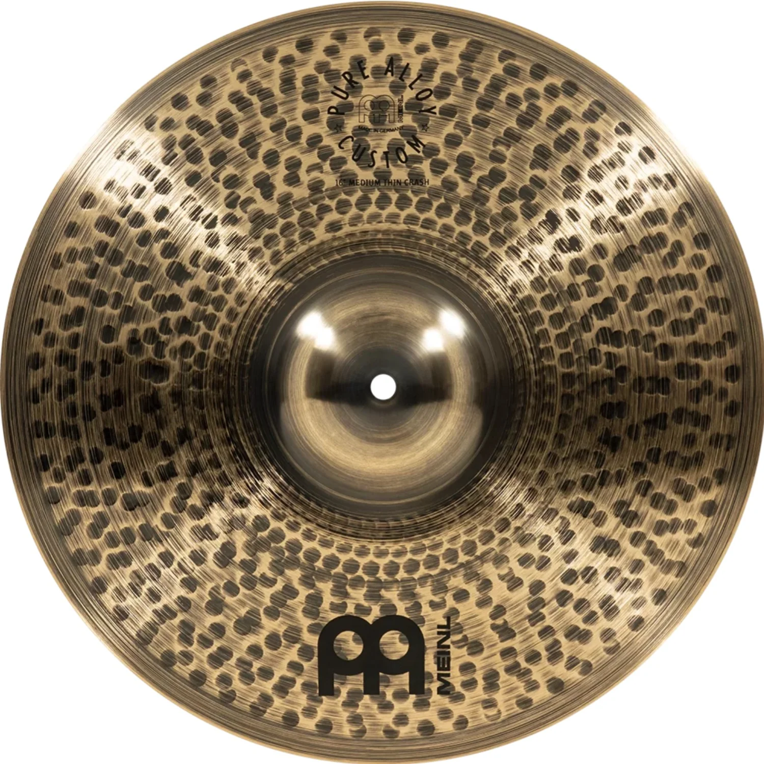 Meinl PAC14161820 Pure Alloy Custom 14"HH 16"Cr 18"Cr 20"R Cymbals Set - Image 5