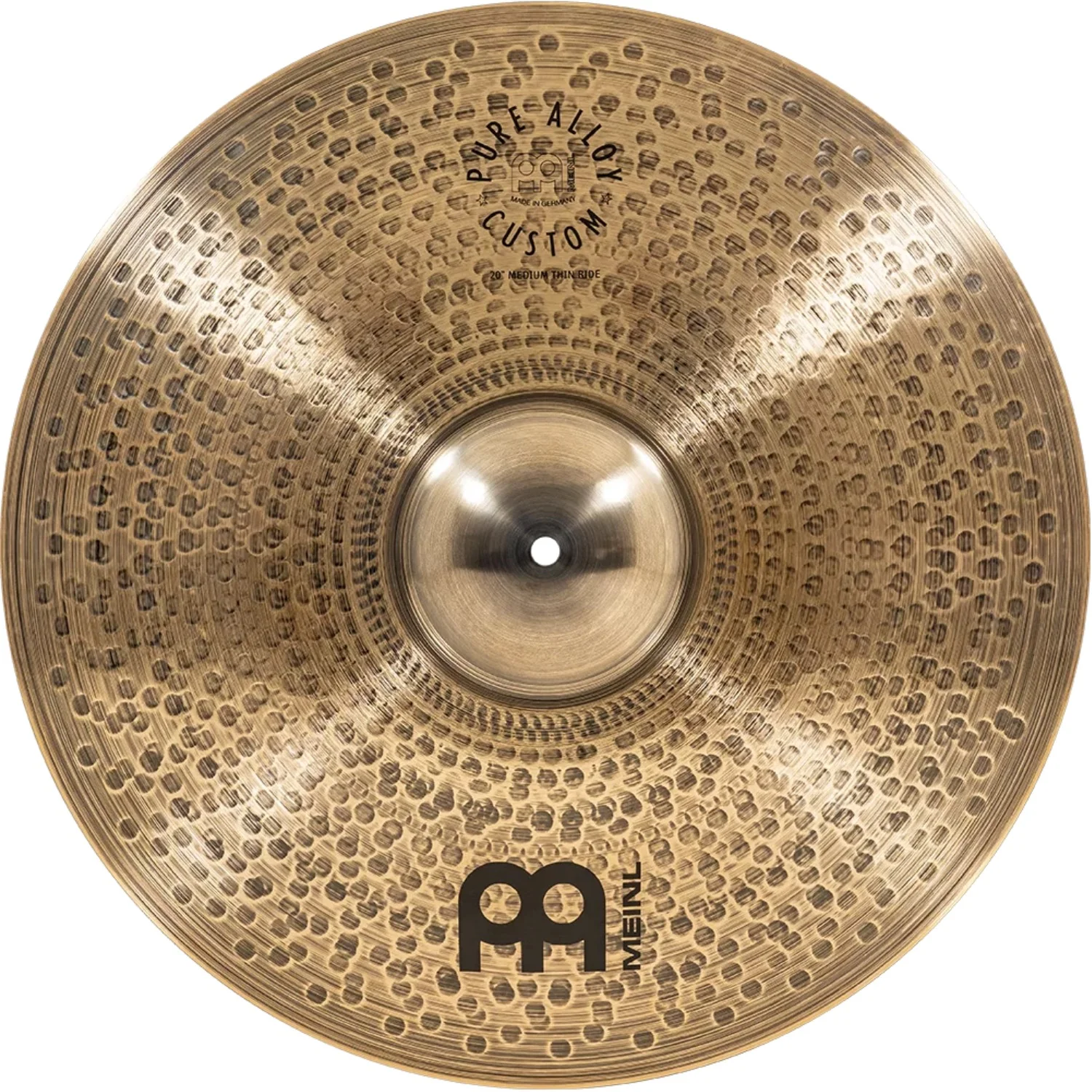 Meinl PAC14161820 Pure Alloy Custom 14"HH 16"Cr 18"Cr 20"R Cymbals Set - Image 7
