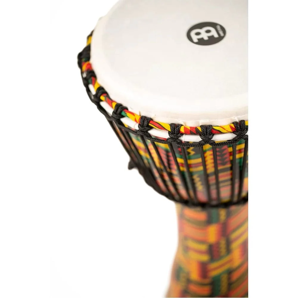 Meinl PADJ5-M-F 10" Travel Series Synthetic Head Rope Tuned Djembe - Image 3