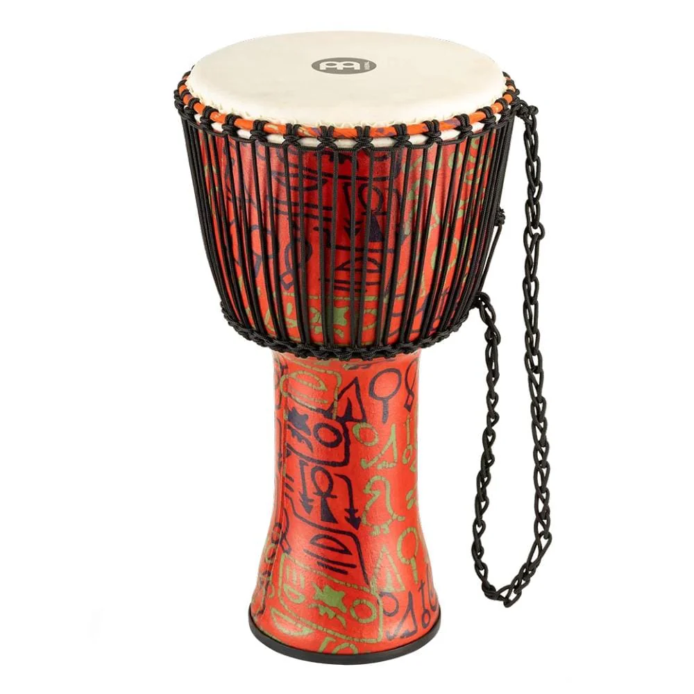 Meinl Percussion Travel Series Pharaoh's Script 12 Inch Rope Tuned Djembe - Image 3