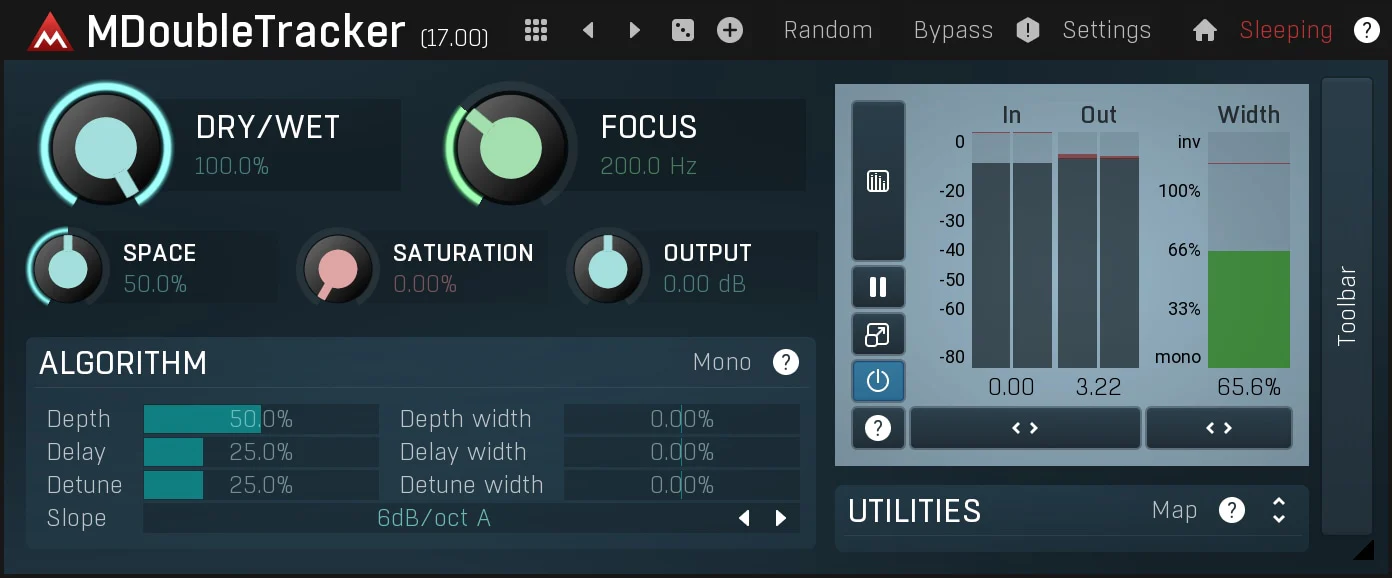 MELDA MDoubleTracker Double Tracking – Professional Audio Software & Plugin