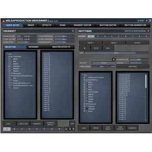 MELDA MDrummer Drum Machine – Professional Audio Software & Plugin