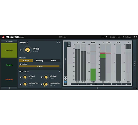 MELDA MLimiterX Limiter – Professional Audio Software & Plugin - Image 2