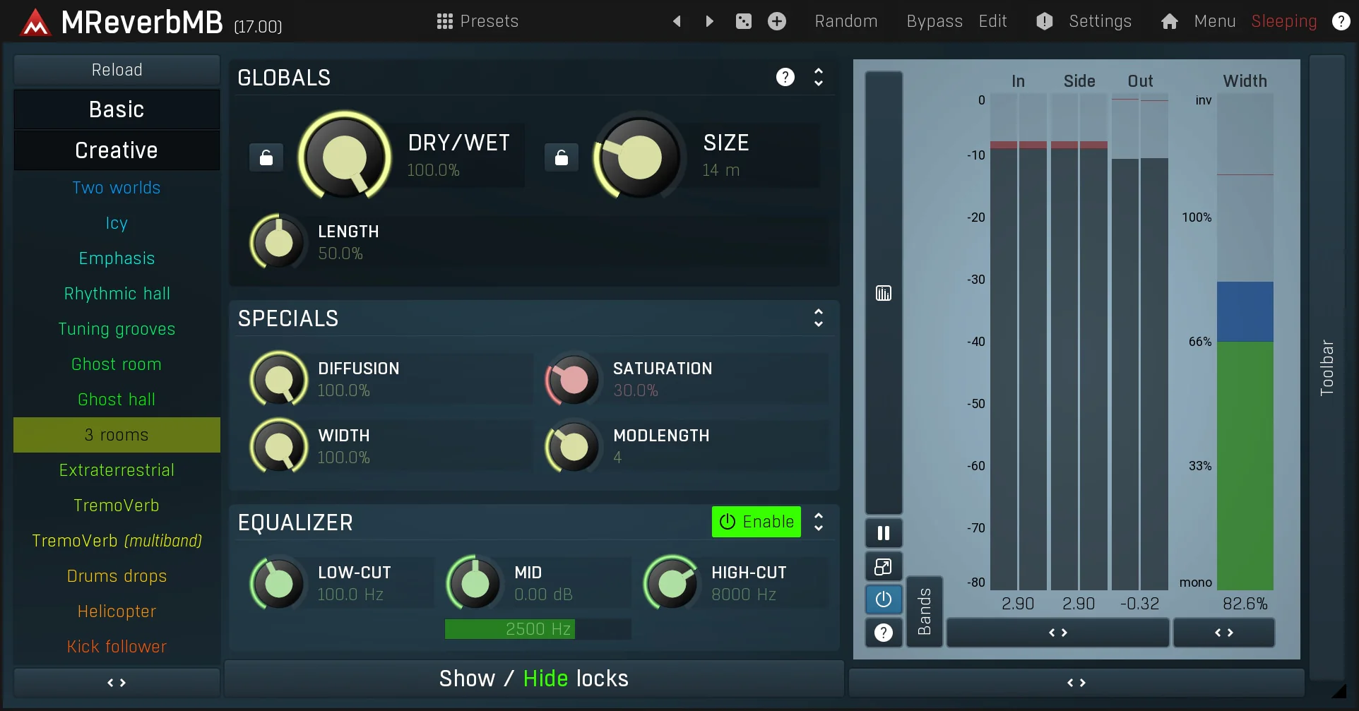 MELDA MReverbMB Reverb – Professional Audio Software & Plugin - Image 2