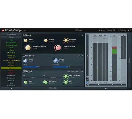 MELDA MTurboComp Compressor – Professional Audio Software & Plugin - Image 2