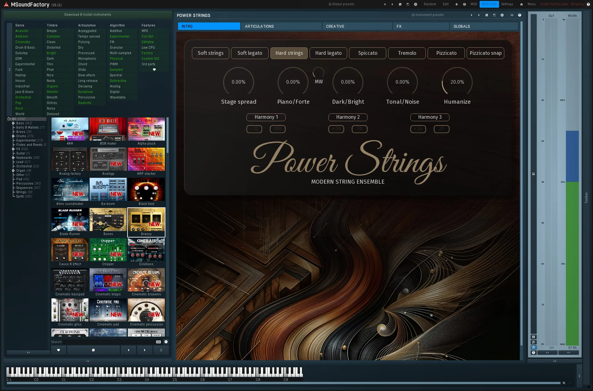 Melda PowerStrings: String Synthesizer – Professional Audio Software & Plugin - Image 2