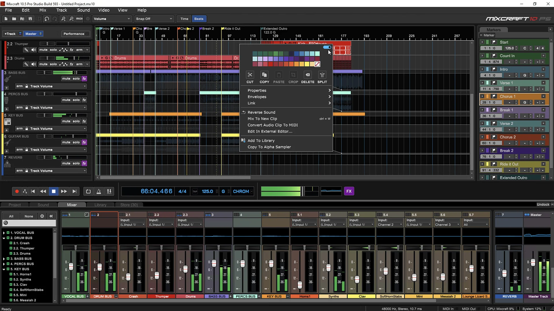 Acoustica Mixcraft 10.5 Professional – Multi-Track Recording Studio with Advanced Plugins - Image 4