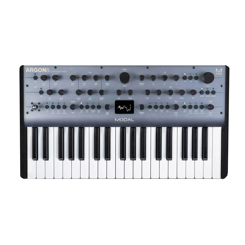 Modal Argon8 Voice Polyphonic Wavetable Synthesiser