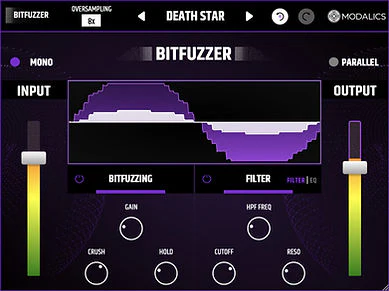 Modalics BitFuzzer: Bitcrusher Plugin