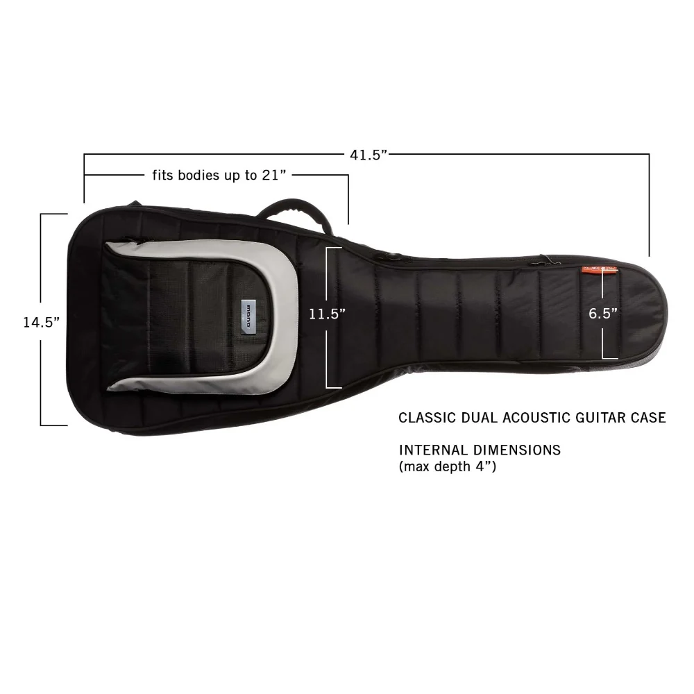 Mono Creators M80-2G Dual Electric Guitar Case - Image 8