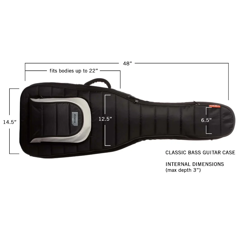 Mono Creators M80-EB Classic Bass Guitar Case - Image 7