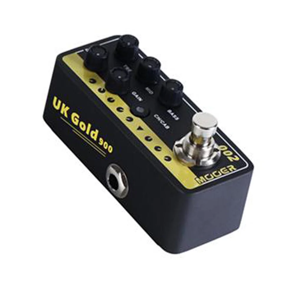 Mooer 002-UK Gold 900 Delay Reverb Effects Pre Amp - Image 2