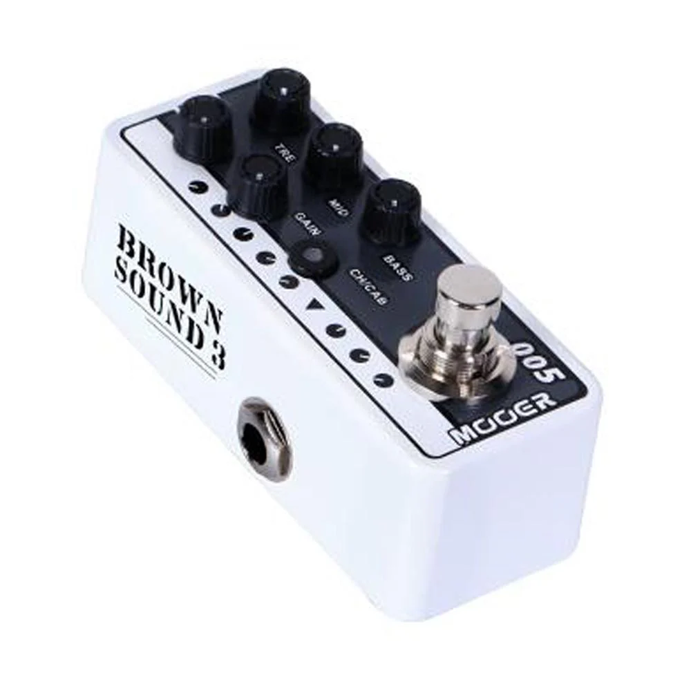 Mooer 005-Brown Sound 3 Delay Reverb Effects Pre Amp