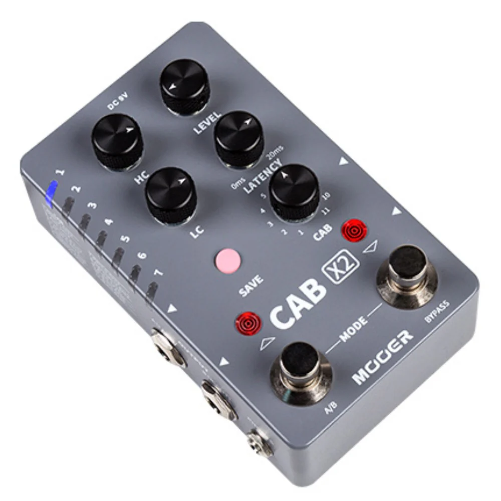 Mooer CAB X2 Stereo Cabinet Simulation Effect Pedal - Image 4